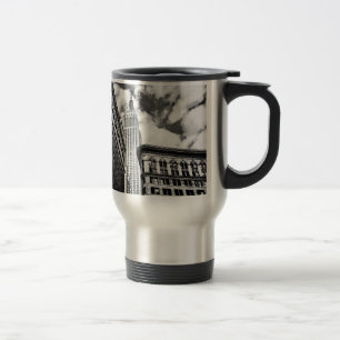 Empire State Building and Skyscrapers Travel Mug