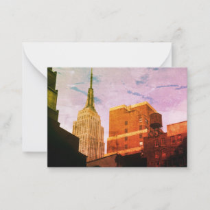 Empire State Building Card