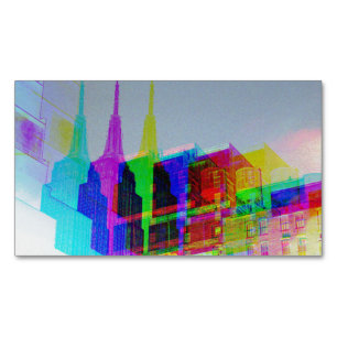 Empire State Building Magnetic Business Card