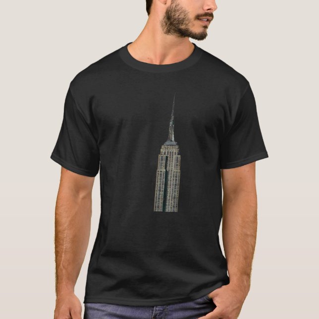 Empire State Building New York 3 T-Shirt (Front)