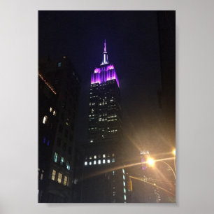 Empire State Building New York City NYC Photo Poster