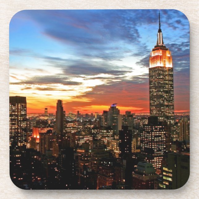 Empire State Building New York Coaster (Front)