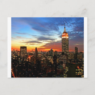 Empire State Building New York Postcard