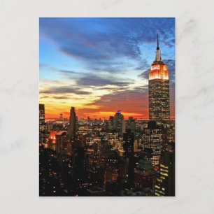 Empire State Building New York Postcard