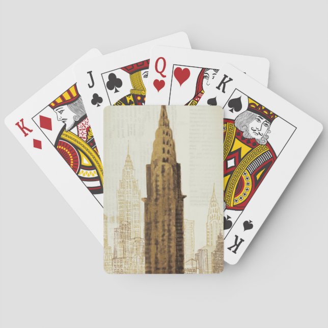 Empire State Building NYC Playing Cards (Back)