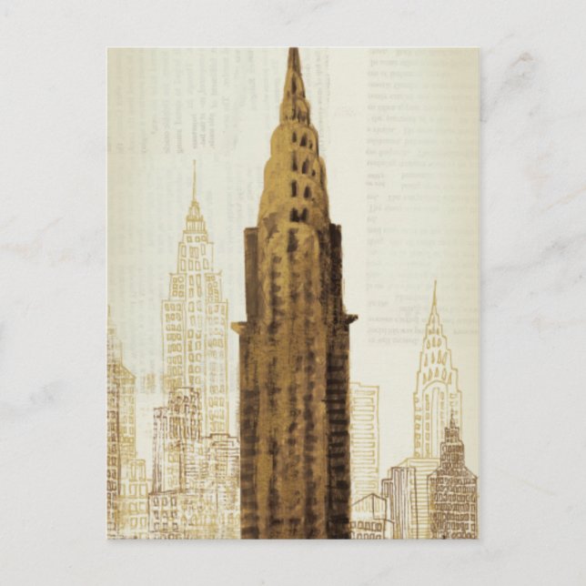Empire State Building NYC Postcard (Front)