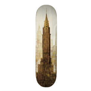 Empire State Building NYC Skateboard