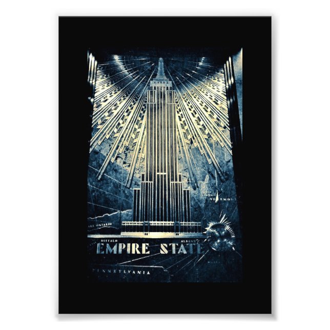 Empire State Building Photo Print (Front)