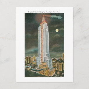 Empire State Building Postcard
