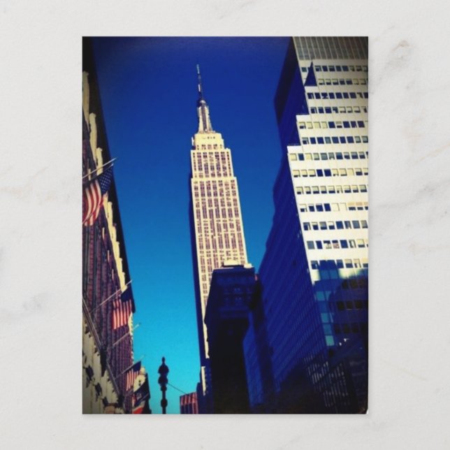 Empire State Building Postcard (Front)