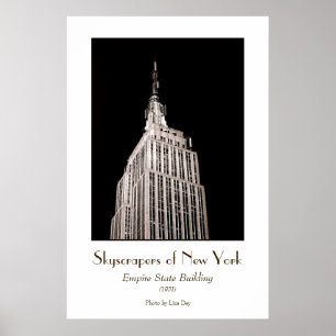 Empire State Building Poster (Tinted)