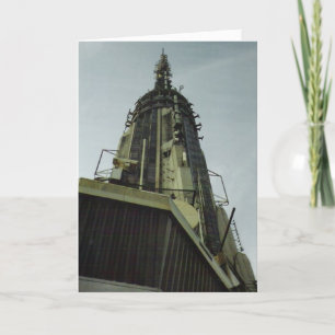 "Empire State Building Top" Congratulatory Card