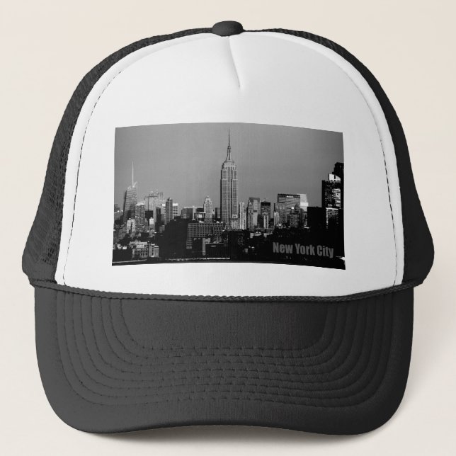 Empire State Building Trucker Hat (Front)
