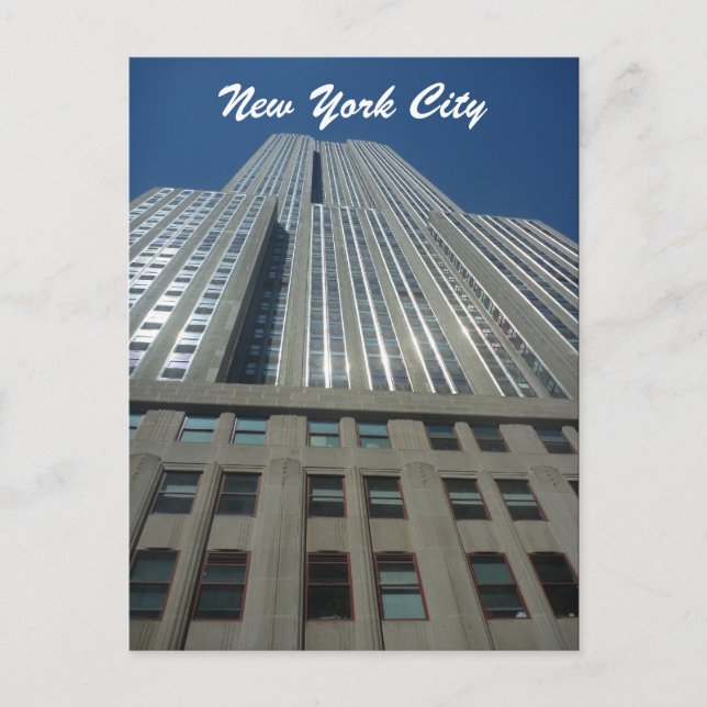 empire state floors postcard (Front)