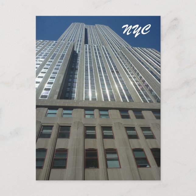 empire state high nyc postcard (Front)