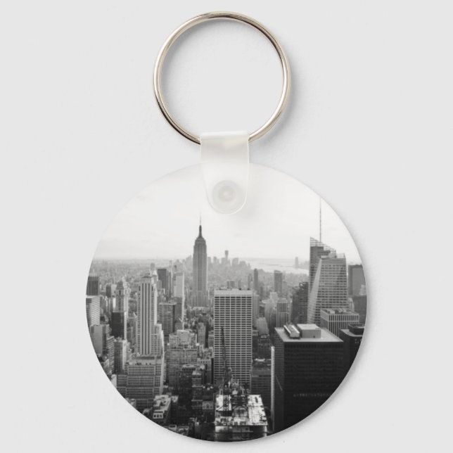Empire States Building Manhattan Key Ring (Front)