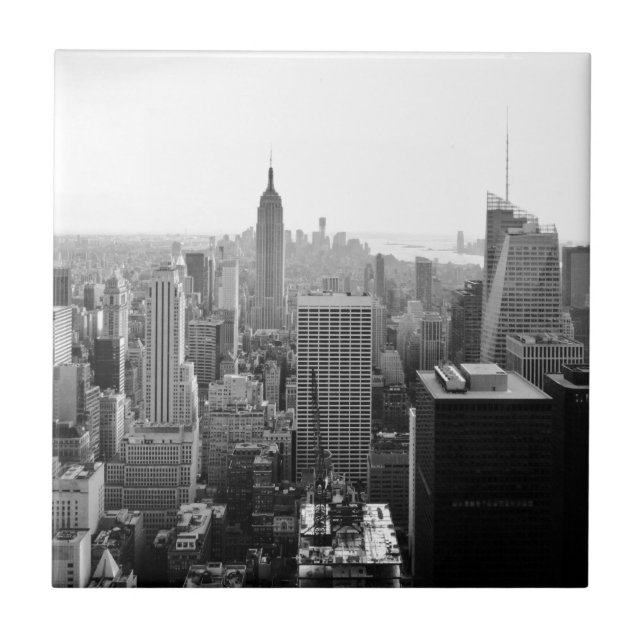 Empire States Building Manhattan Tile (Front)