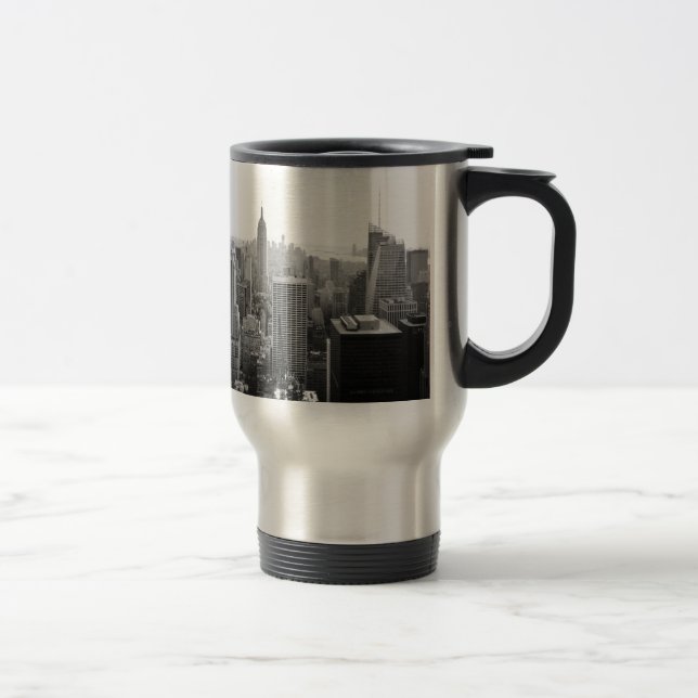 Empire States Building Manhattan Travel Mug (Right)