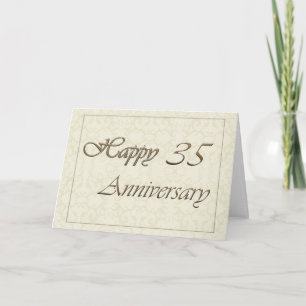 Employee 35th Anniversary New Classic Card