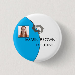 Employee 3 Cm Round Badge