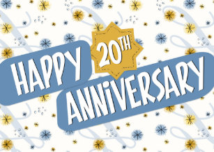 20 years employee anniversary gifts gift ideas zazzle uk