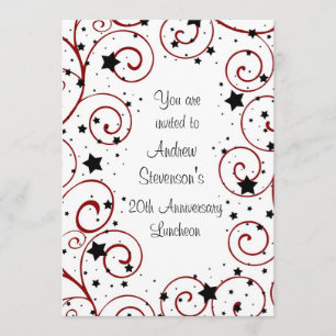 Employee Anniversary Luncheon Invitations