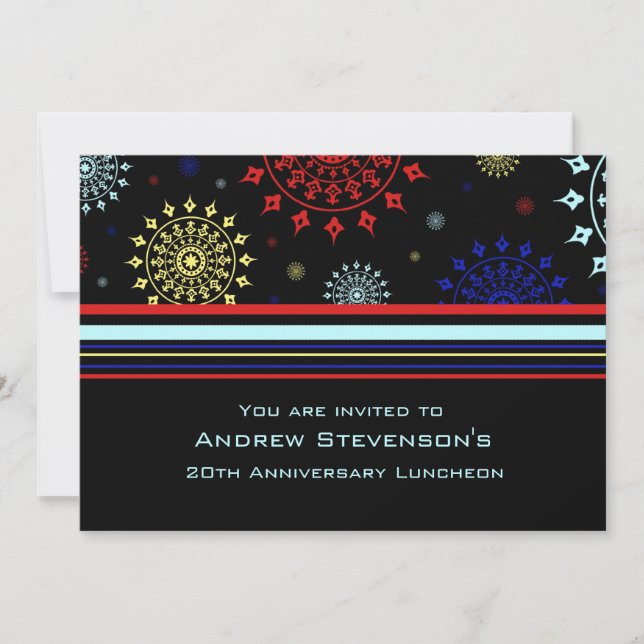 Employee Anniversary Luncheon Invitations (Front)