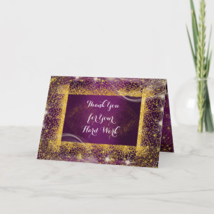 Employee Anniversary Personalised Greetings Card