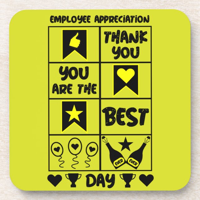 Employee Appreciation day   Coaster (Front)