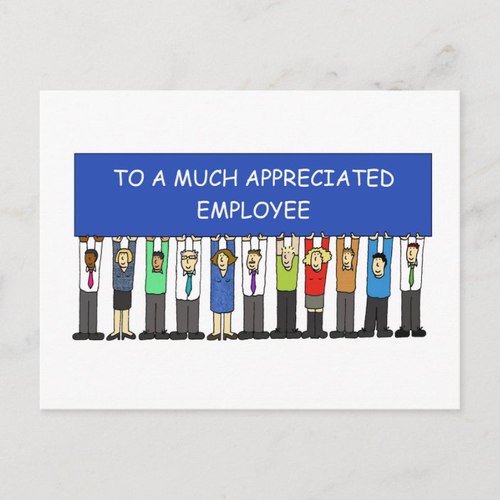 Employee Appreciation Day - March Postcard | Zazzle.co.uk