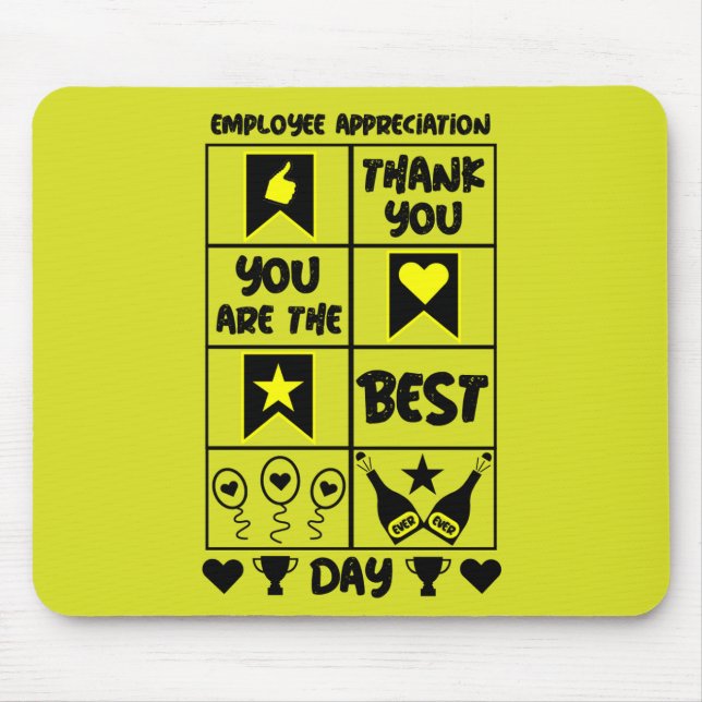 Employee Appreciation day   Mouse Mat (Front)