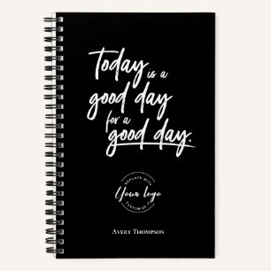 Employee Appreciation Gift Custom Logo & Name Notebook