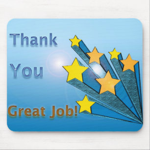 Employee Appreciation Thank You Mouse Mat