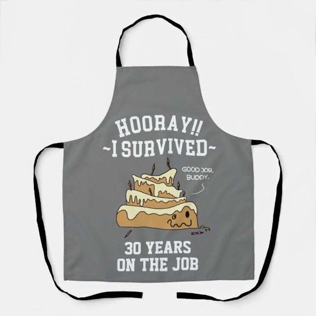Employee Appreciation Work Anniversary Apron (Front)