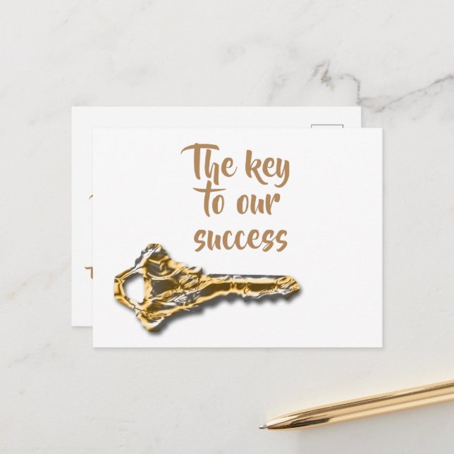 Employee Customer Client Thank You Appreciation Po Postcard (Front/Back In Situ)