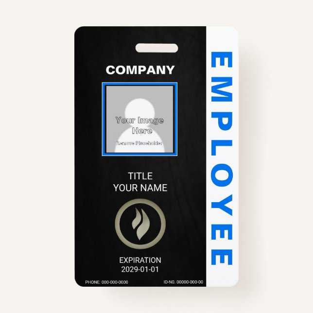 Employee ID Badge (Front)