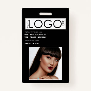 Employee ID Photo Company Identification  ID Badge