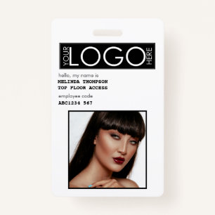 Employee ID Photo Company Identification  ID Badge