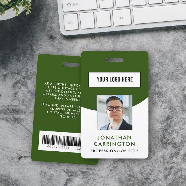 Employee ID Photo Logo Badge ID Badge (Creator Uploaded)