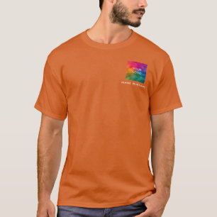 Employee Men's Business Promotional Your Logo Here T-Shirt