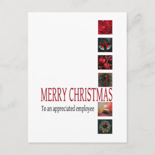 Employee Merry Christmas card