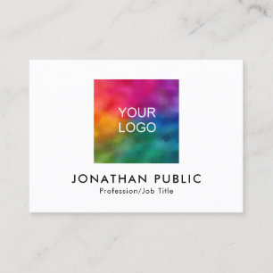 Employee Name And Title QR Code Company Logo Here Calling Card