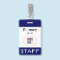 Employee Name Badge Custom Business Logo Staff Tag