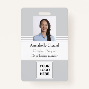 Employee Name Photo Security ID ID Badge