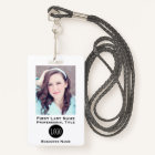 Employee Name Tags ID Badges Tag Badge White