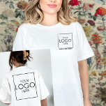 Employee Name Your Logo Budget Company Pocket T-Shirt<br><div class="desc">Introducing the "Employee Name Your Logo Budget Company Pocket T-Shirt" – the perfect choice for businesses seeking an affordable yet effective way to promote their brand and enhance employee recognition. This custom t-shirt features front and back prints, allowing you to prominently showcase your company logo. Moreover, the option to personalise...</div>