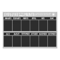 Employee of the Month Award Recognition