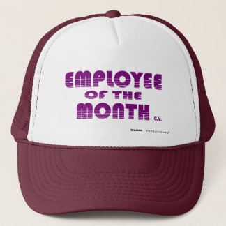 EMPLOYEE OF THE MONTH, biglins - Customised Trucker Hat