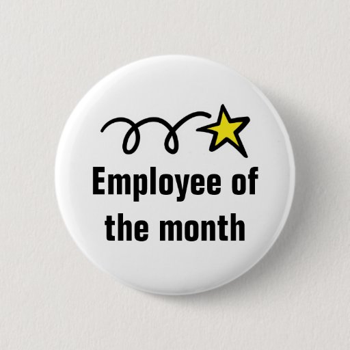 Image of Employee of the month button