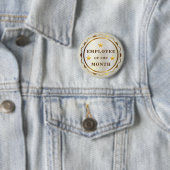 Employee of the Month Gold Stars Button (In Situ)